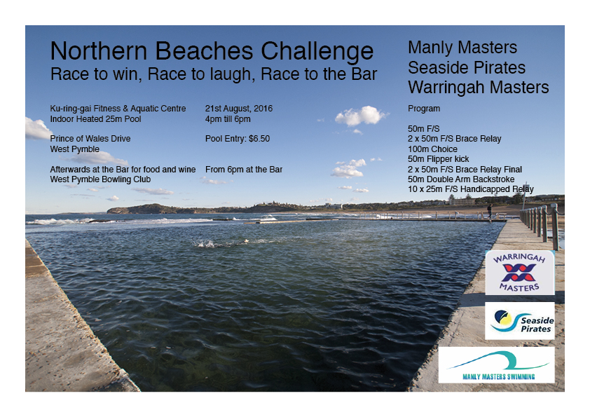 Northern Beaches Challenge Flyer